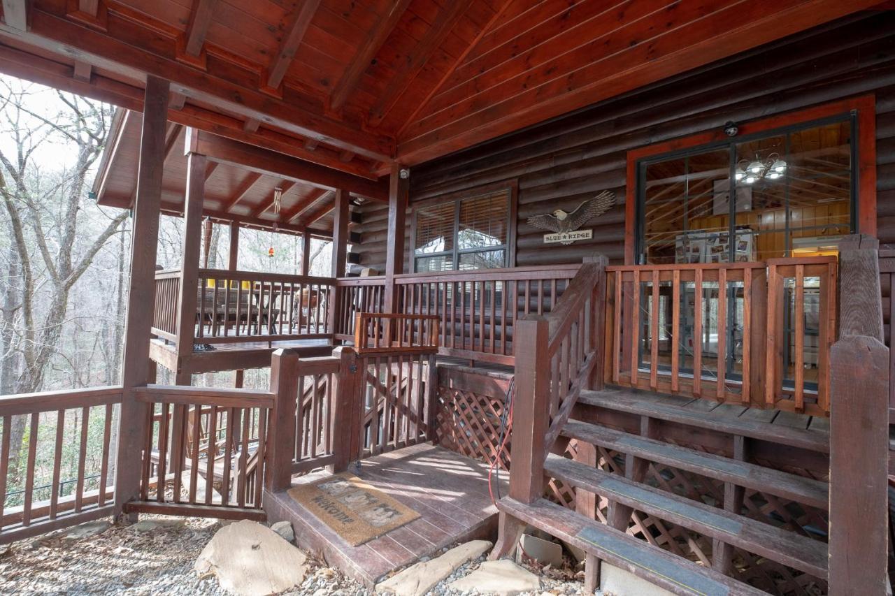 Villa Three Dog Night - Pet-Friendly Cabin With Hot Tub Blue Ridge Exterior foto
