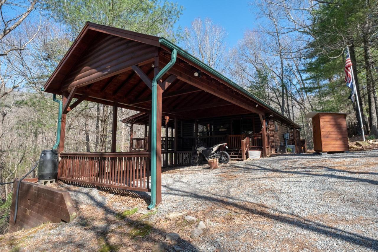 Villa Three Dog Night - Pet-Friendly Cabin With Hot Tub Blue Ridge Exterior foto